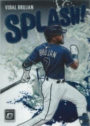 2022 Donruss Optic Splash Vidal Brujan #SP-2 card