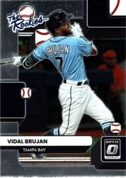 2022 Donruss Optic The Rookies Vidal Brujan #TR-7 card