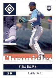 2022 Panini Chronicles Base Set Vidal Brujan #14 card