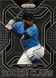 2022 Panini Prizm Rookie Class Vidal Brujan #RC-6 card