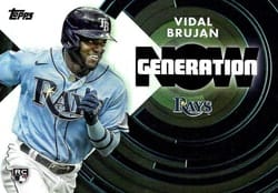 2022 Topps Generation Now Vidal Brujan #GN-52 card