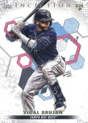 2022 Topps Inception Base Set Vidal Brujan #66 card