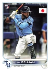 2022 Topps Japan Edition Base Set Vidal Brujan #67 card