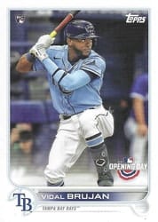2022 Topps Opening Day Base Set Vidal Brujan #39 card