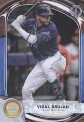 2022 Topps Tribute Base Set Vidal Brujan #93 card