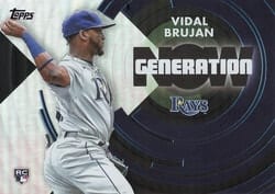 2022 Topps Update Generation Now Vidal Brujan #GN-86 card