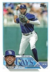 2023 Topps Base Set Vidal Bruján #613 card