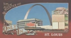 2023 Topps Allen & Ginter Mini Only In... Views of the Gateway Arch #OI-26 card