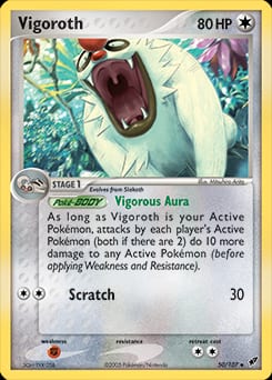 Deoxys Vigoroth #50 card