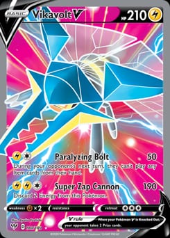 2020 Darkness Ablaze Vikavolt V #180 card