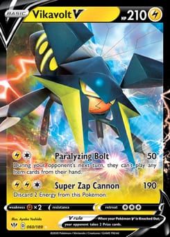 2020 Darkness Ablaze Vikavolt V #60 card