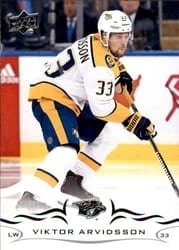 2018-19 Upper Deck Base Set Viktor Arvidsson #357 card