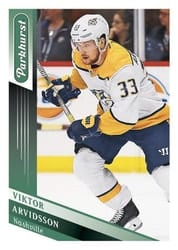 2019-20 Parkhurst Base Set Viktor Arvidsson #163 card