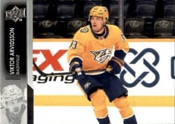 2021-22 Upper Deck Base Set Viktor Arvidsson #101 card