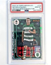 2023 Topps Merlin UEFA Viktor Gyokeres #113 card