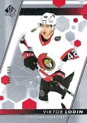 2022-23 SP Authentic Base Set Viktor Lodin #188 card
