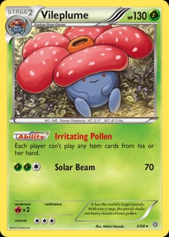 2015 Ancient Origins Vileplume #3 card