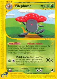 Expedition Base Set Vileplume #69 card