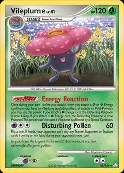 Legends Awakened Vileplume #45 card