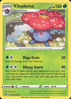 Lost Origin Vileplume #3 card