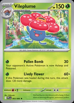 Phantasmal Flames Vileplume #3 card