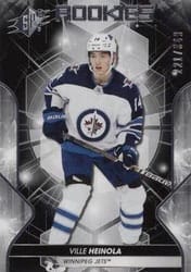 2019-20 SPx Base Set Ville Heinola #92 card
