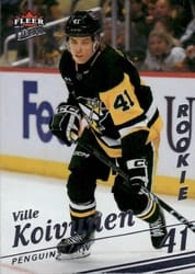 2025-26 Fleer Ultra Base Set Ville Koivunen #169 card