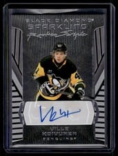2025-26 Upper Deck Black Diamond Sparkling Rookie Scripts Ville Koivunen #SRS-VK card