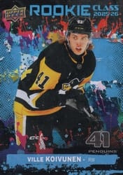 2025-26 Upper Deck Rookie Class Commemorations Ville Koivunen #RC-25 card