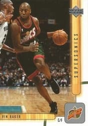 2001-02 Upper Deck Base Set Vin Baker #158 card