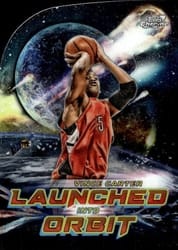 2023-24 Topps Chrome Cosmic Launched Into Orbit Vince Carter #LIO-22 card