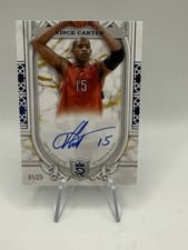 2023-24 Topps Royalty Superior Signatures Vince Carter #SS-VC card