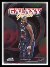 2025-26 Topps Cosmic Chrome Galaxy Greats Vince Carter #GG-26 card