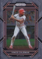 2023 Panini Prizm Base Set Vince Coleman #205 card
