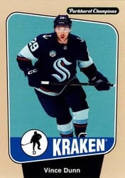 2024-25 Parkhurst Champions Base Set Vince Dunn #38 card