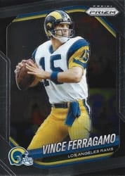 2025 Panini Prizm Base Set Vince Ferragamo #240 card