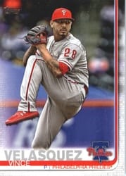 2019 Topps Base Set Vince Velasquez #480 card