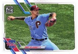 2021 Topps Base Set Vince Velasquez #653 card