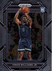 2022-23 Panini Prizm Base Set Vince Williams Jr. #255 card