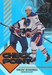 2024-25 Upper Deck Checkpoint Vincent Desharnais #CP-12 card
