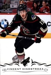 2018-19 Upper Deck Base Set Vincent Hinostroza #262 card