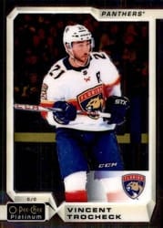 2018-19 O-Pee-Chee Platinum Base Set Vincent Trocheck #136 card