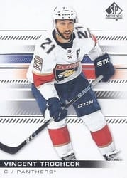 2019-20 SP Authentic Base Set Vincent Trocheck #61 card