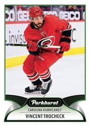 2021-22 Parkhurst Base Set Vincent Trocheck #101 card