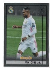2020 Topps Merlin Chrome UEFA Champions League Vinicius Jr. Speckle Refractor #79 card