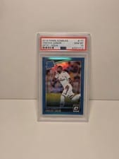 2018 Panini Donruss Vinicius Junior Optic Aqua #177 card
