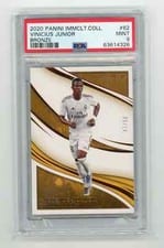 2020 Panini Immaculate Collection Vinicius Junior Bronze #62 card
