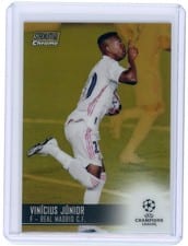 2020 Stadium Club Chrome UEFA Champions League Vinicius Junior #76 card
