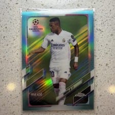 2020 Topps Chrome UEFA Champions League Vinicius Junior #89 card