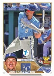 2023 Topps 1st Edition Base Set Vinnie Pasquantino #302 card